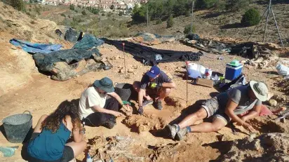 La Puebla de Valverde excavation opens its doors to bring science closer to the public
